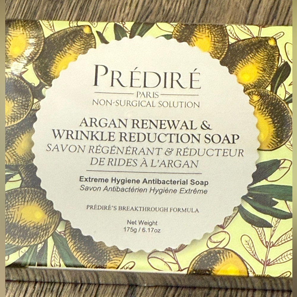 Prédiré Argan Renewal & Wrinkle Reduction Soap - NIB